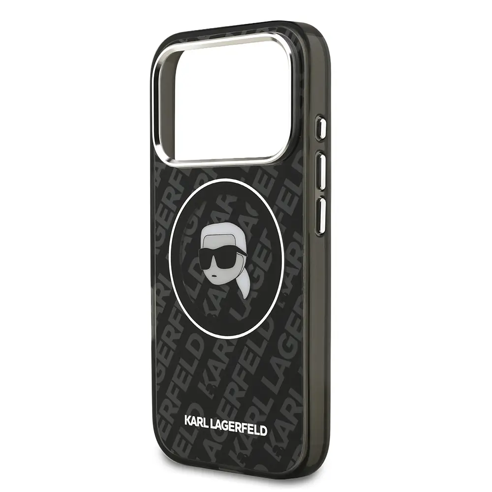 iPhone 17 Pro Lisanslı Kılıf - Karl Lagerfeld KL Heads