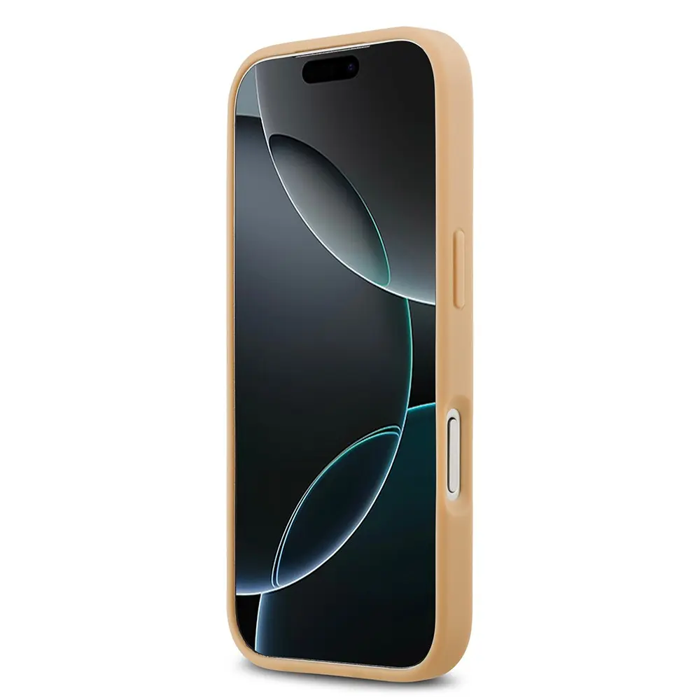 iPhone 17 Pro MagSafe Uyumlu PU Deri Kılıf - Lacoste Monogram