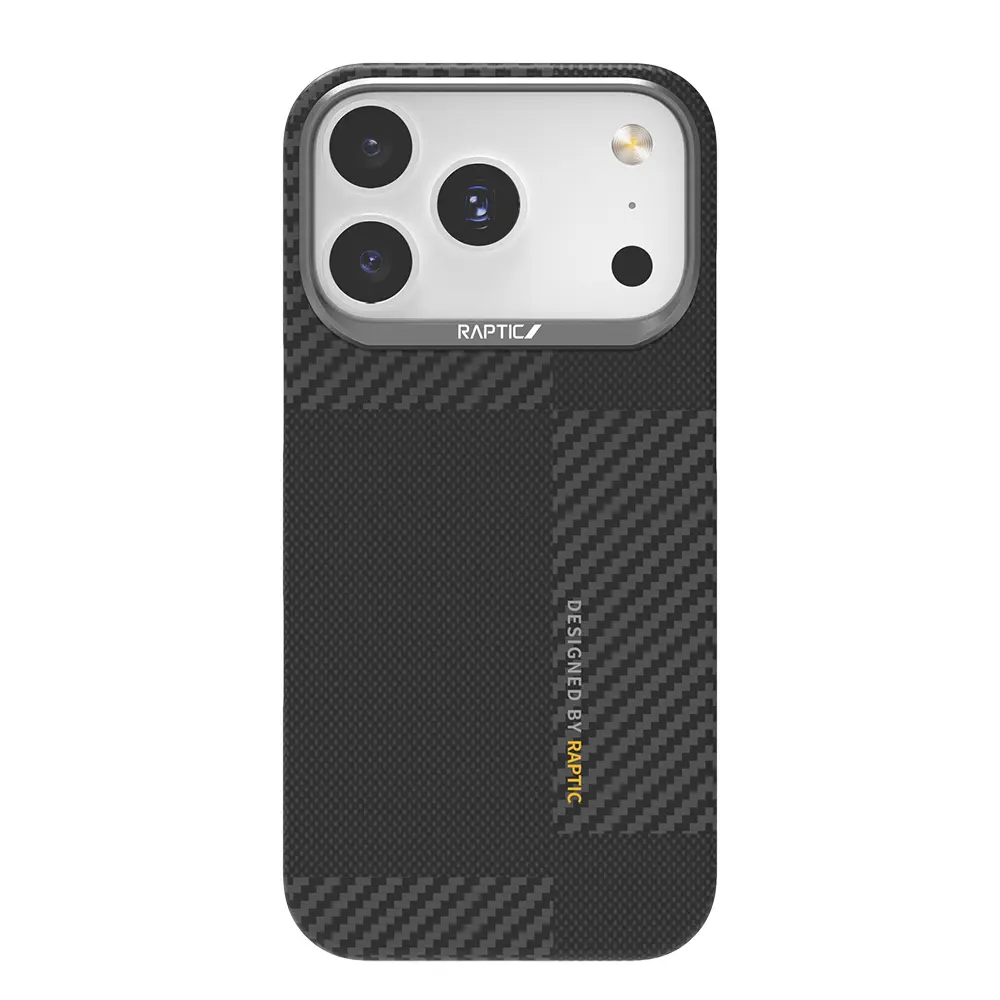 iPhone 17 Pro MagSafe Uyumlu Aramid Fiber Kılıf - Raptic Geotik