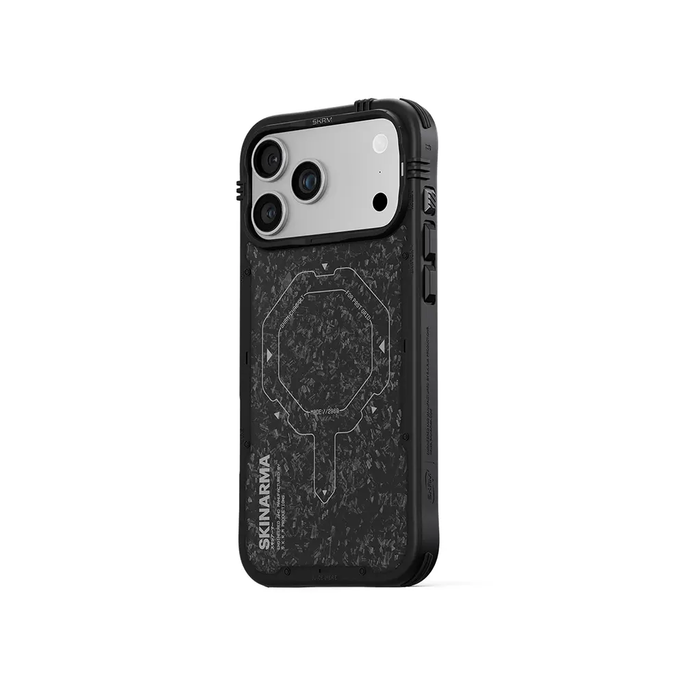 iPhone 17 Pro MagSafe Uyumlu Airbag Tasarımlı Kılıf - Skinarma Vektor