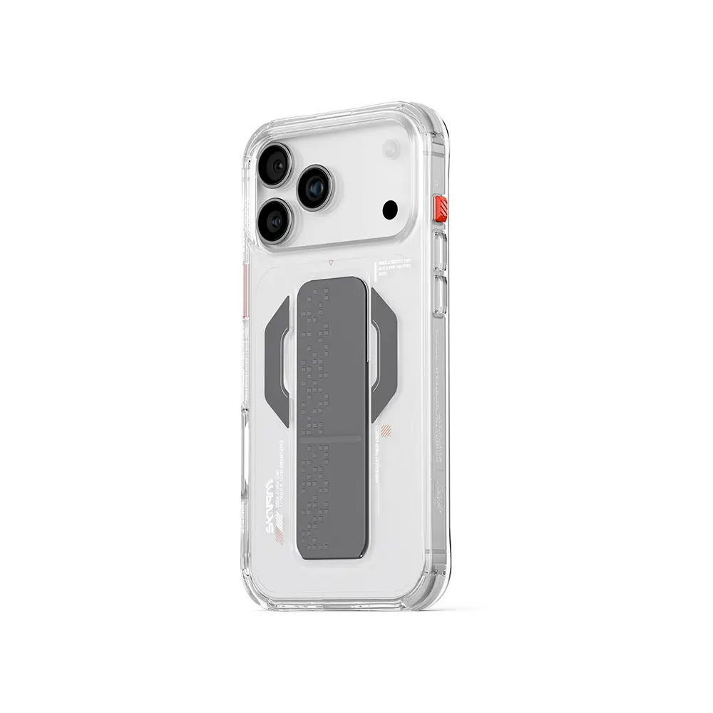 iPhone 17 Pro MagSafe Uyumlu Standlı Airbag Kılıf - Skinarma Haxa