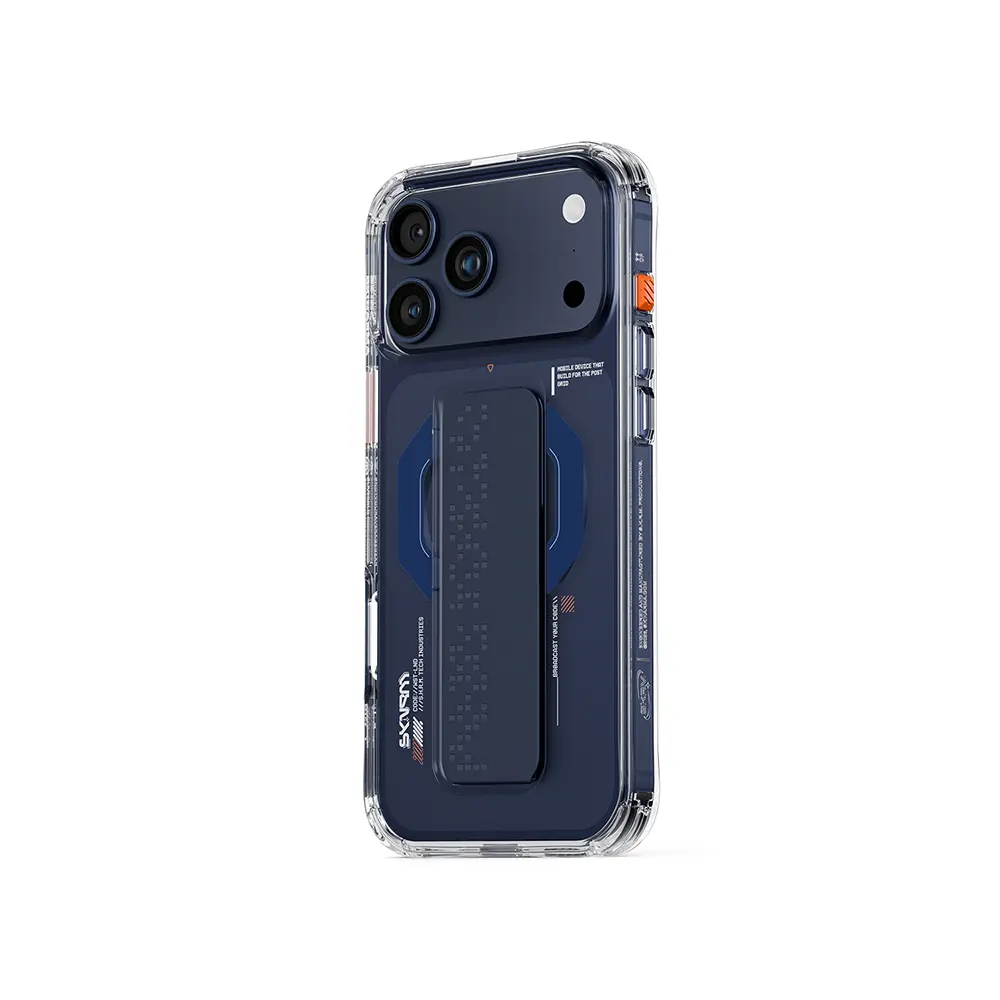 iPhone 17 Pro MagSafe Uyumlu Standlı Airbag Kılıf - Skinarma Haxa