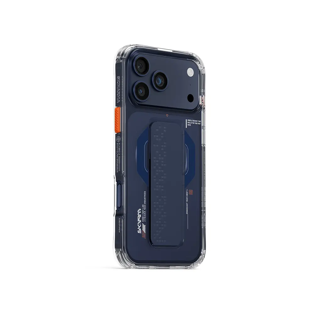iPhone 17 Pro MagSafe Uyumlu Standlı Airbag Kılıf - Skinarma Haxa