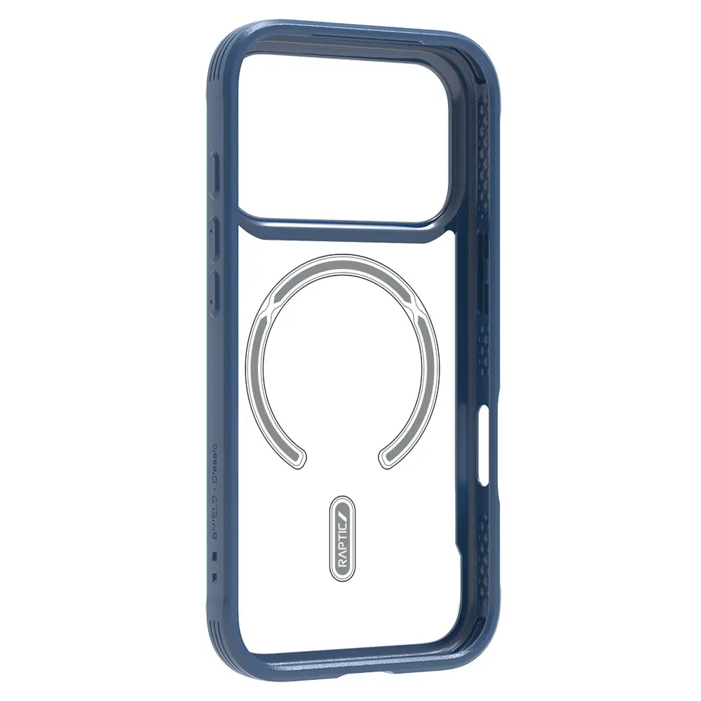 iPhone 17 Pro MagSafe Uyumlu Şeffaf Kılıf - Raptic Shield