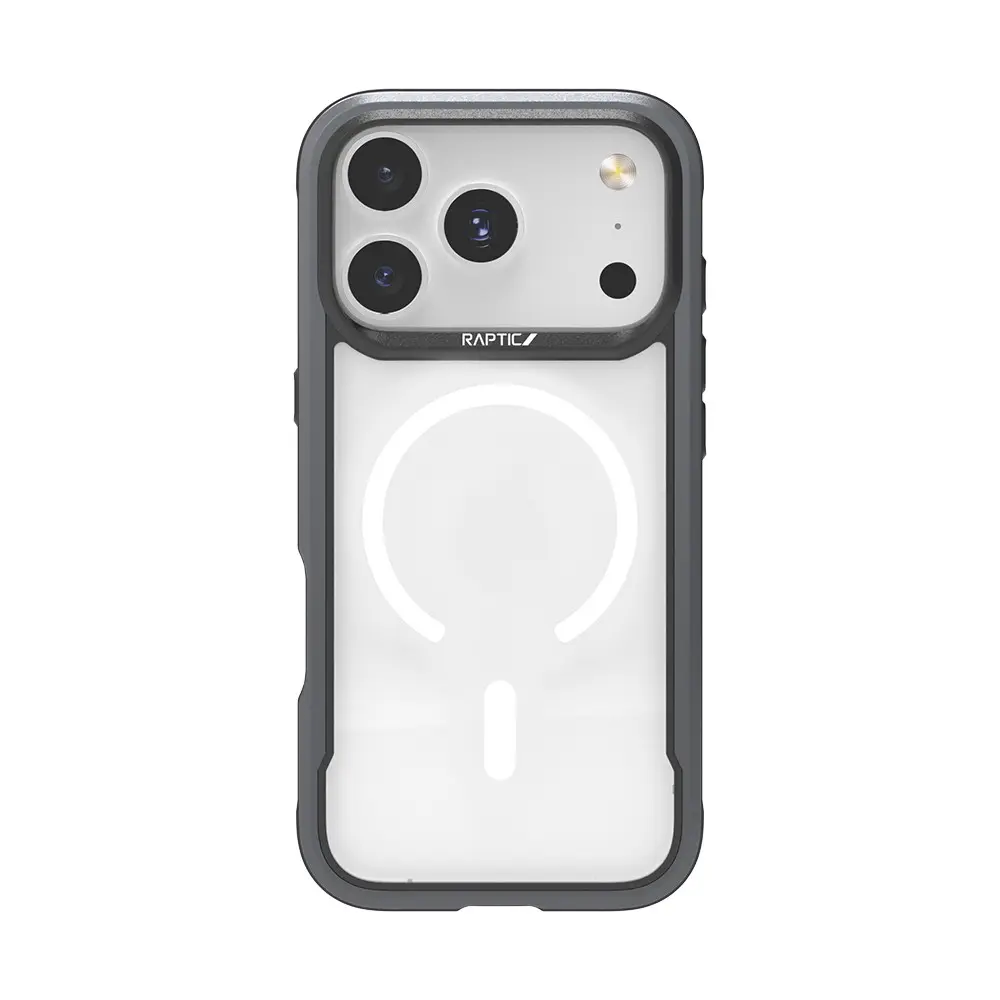 iPhone 17 Pro MagSafe Uyumlu Şeffaf Kılıf - Raptic Shield