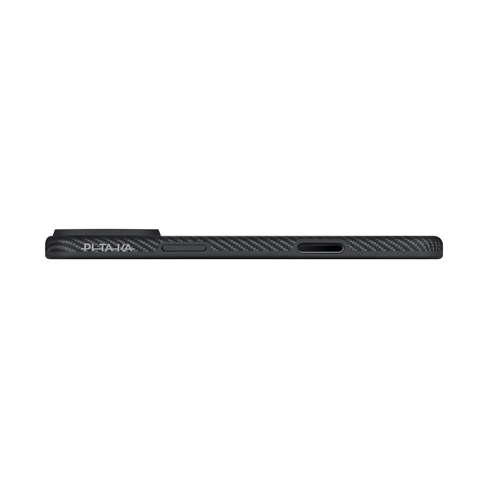 iPhone 17 Pro MagSafe Uyumlu Aramid Fiber Kılıf - Pitaka Military-Grade Classic