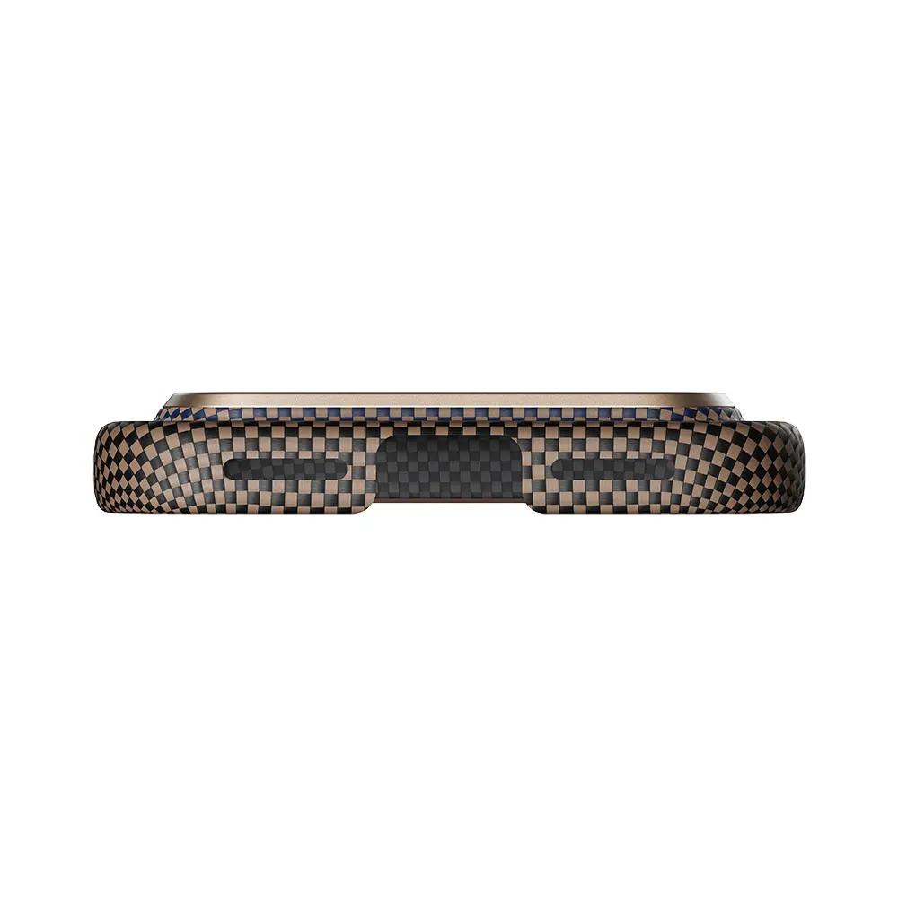 iPhone 17 Pro MagSafe Uyumlu Aramid Fiber Kılıf - Pitaka Sunset-Moonrise
