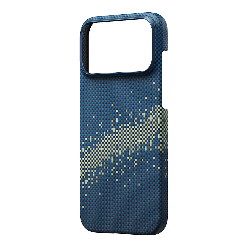 iPhone 17 Pro MagSafe Uyumlu Aramid Fiber Kılıf - Pitaka Tactile Woven Starpeak