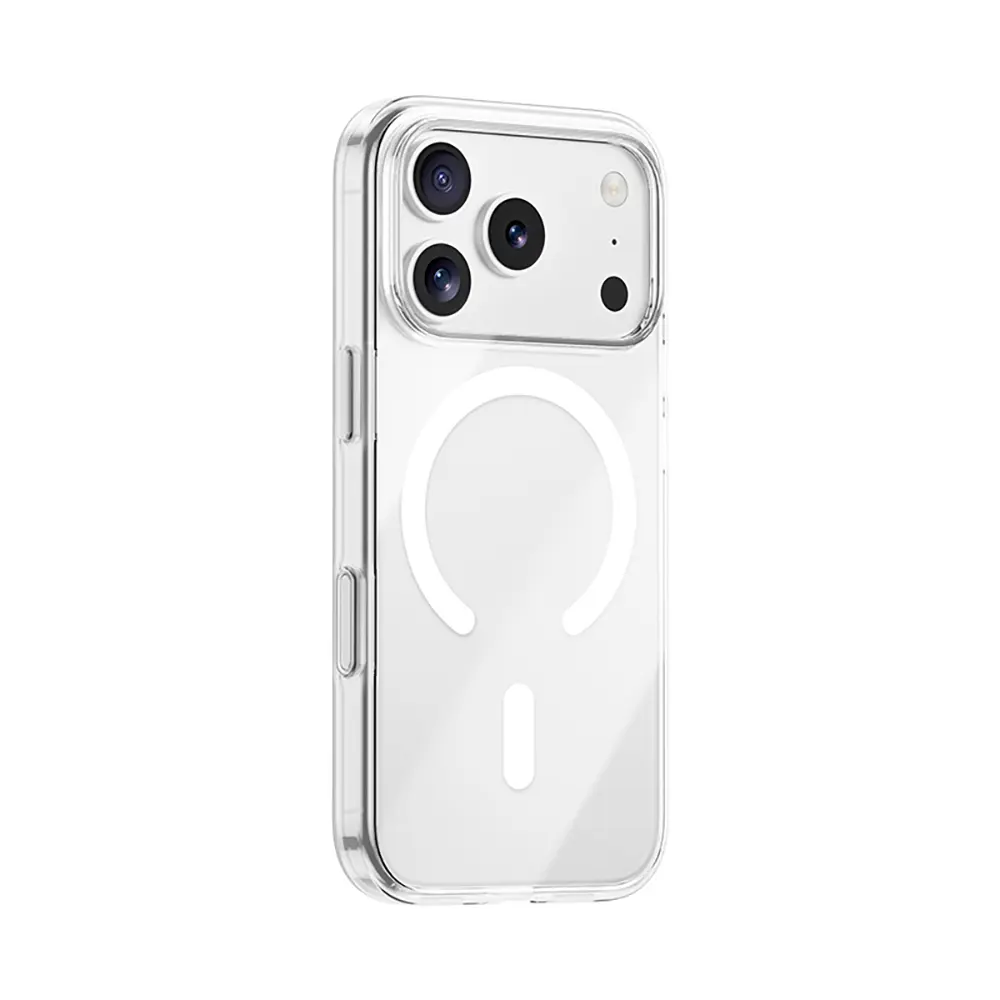 iPhone 17 Pro MagSafe Uyumlu Şeffaf Kılıf - Benks Crystal