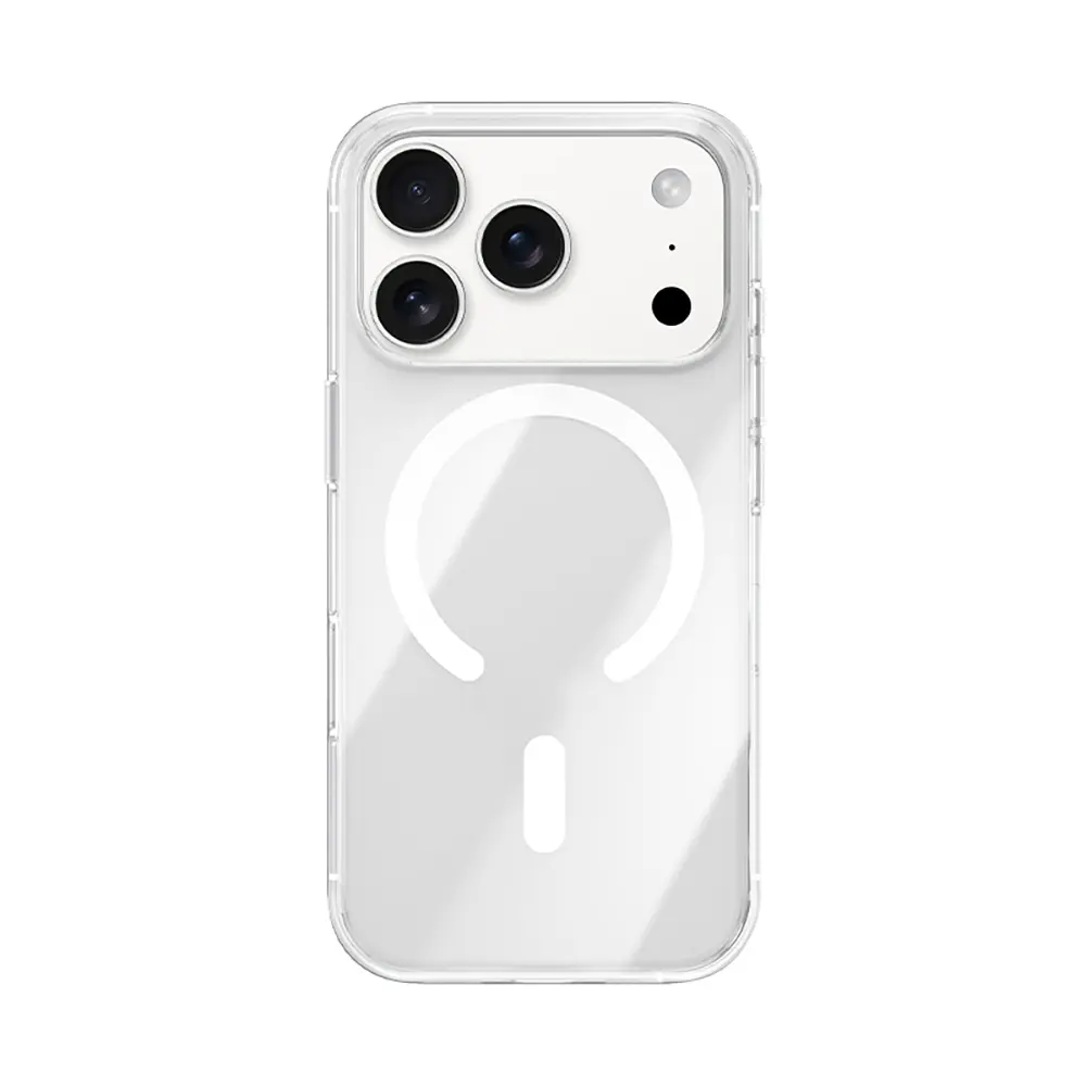 iPhone 17 Pro MagSafe Uyumlu Şeffaf Kılıf - Benks Crystal