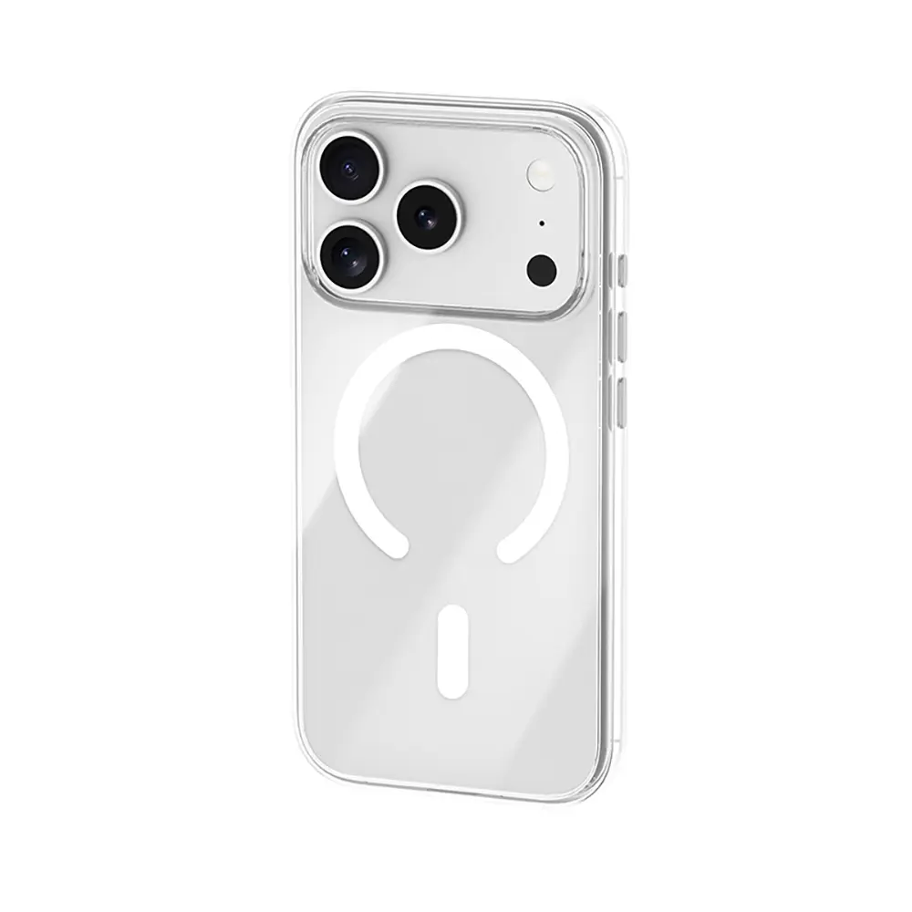 iPhone 17 Pro MagSafe Uyumlu Şeffaf Kılıf - Benks Crystal
