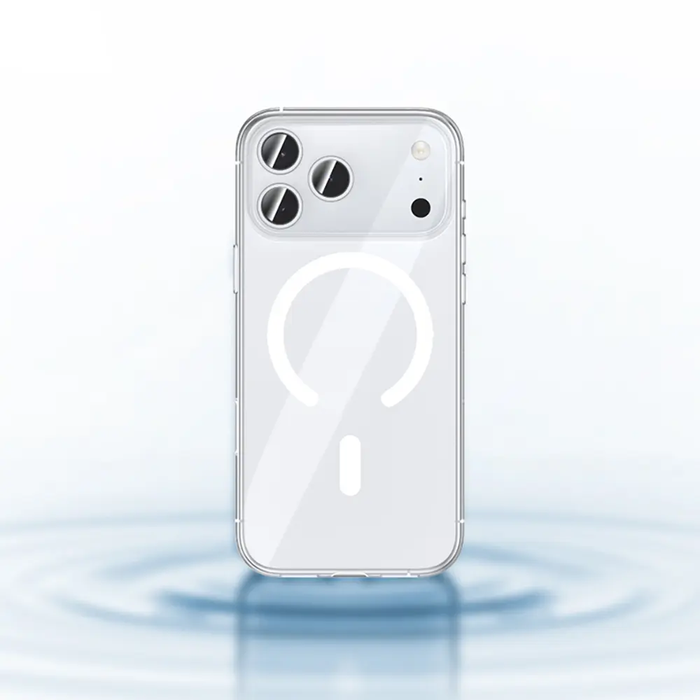 iPhone 17 Pro MagSafe Uyumlu Şeffaf Kılıf - Benks Crystal