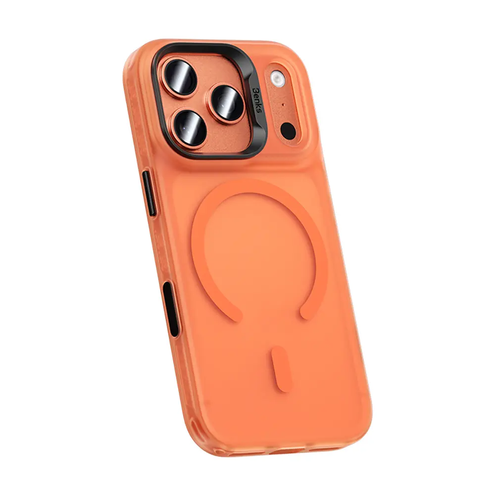 iPhone 17 Pro MagSafe Uyumlu Mat Kılıf - Benks C-Magnet Lucid Armor