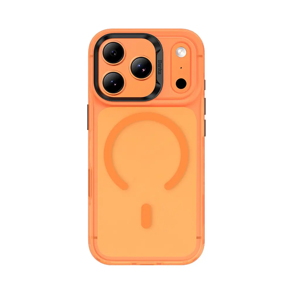 iPhone 17 Pro MagSafe Uyumlu Mat Kılıf - Benks C-Magnet Lucid Armor