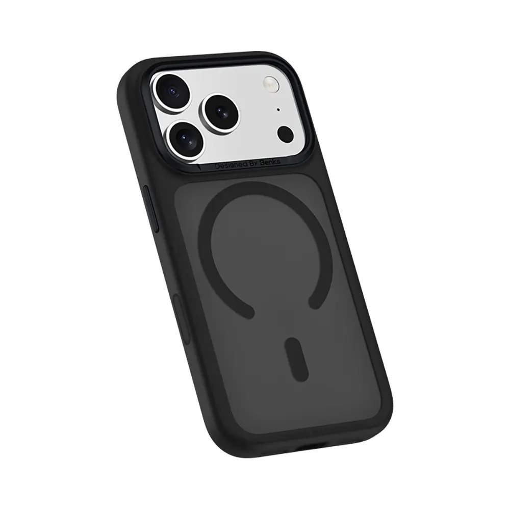 iPhone 17 Pro MagSafe Uyumlu Mat Kılıf - Benks Mist C-Magnet