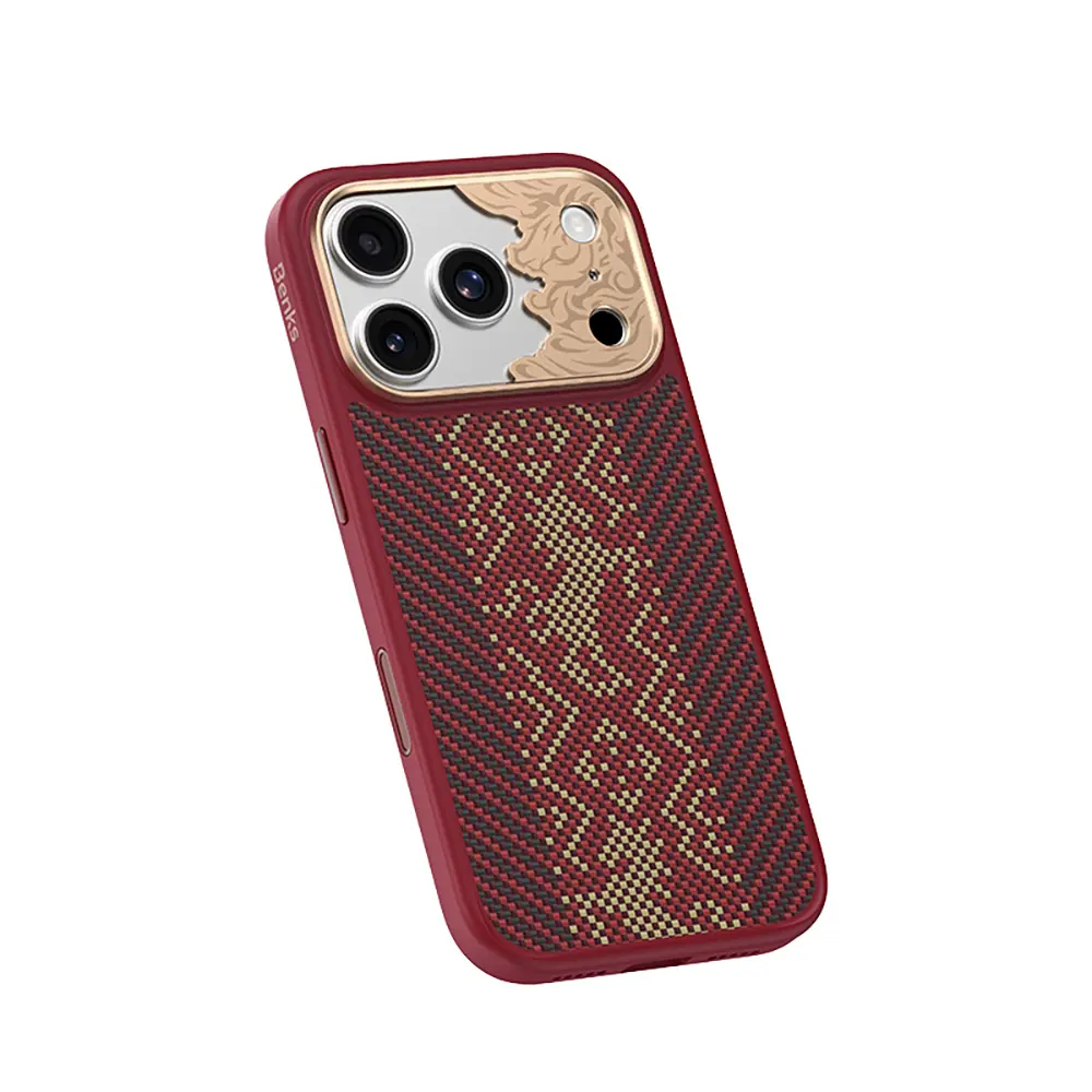 iPhone 17 Pro MagSafe Uyumlu Kevlar Dokulu Kılıf - Benks Knight ArmorPro