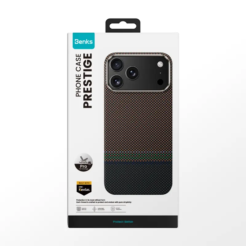 iPhone 17 Pro MagSafe Uyumlu Kevlar Kılıf - Benks Prestige ArmorAir