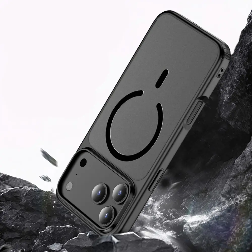 iPhone 17 Pro MagSafe Uyumlu Mat Arka Yüzeyli Kılıf - Wlons Lola