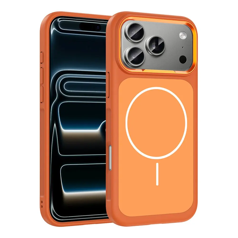 iPhone 17 Pro MagSafe Uyumlu Silikon Kılıf - Zore Sanremo