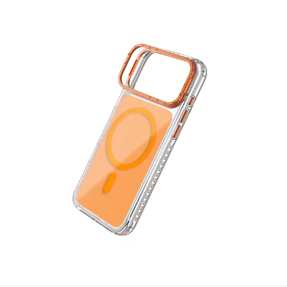iPhone 17 Pro MagSafe Uyumlu Şeffaf Kılıf - Lenyes CK221