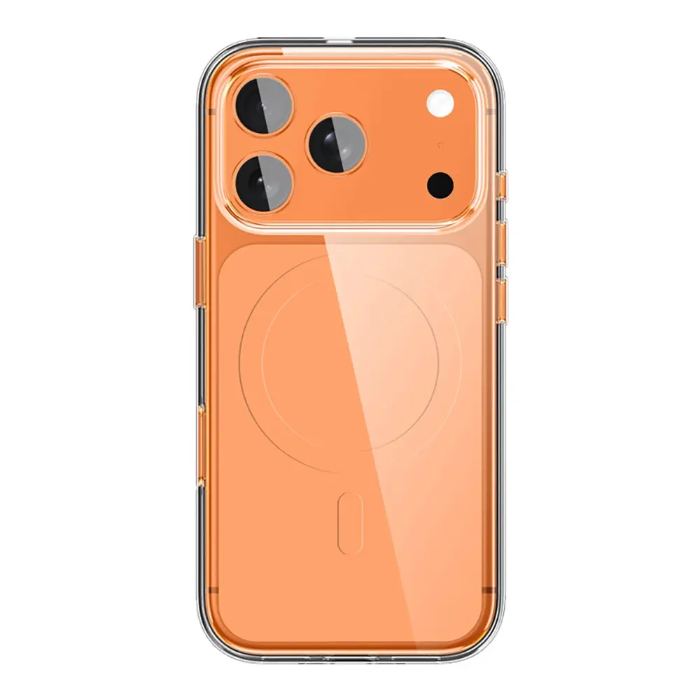 iPhone 17 Pro MagSafe Uyumlu Şeffaf Kılıf - Wlons Apel