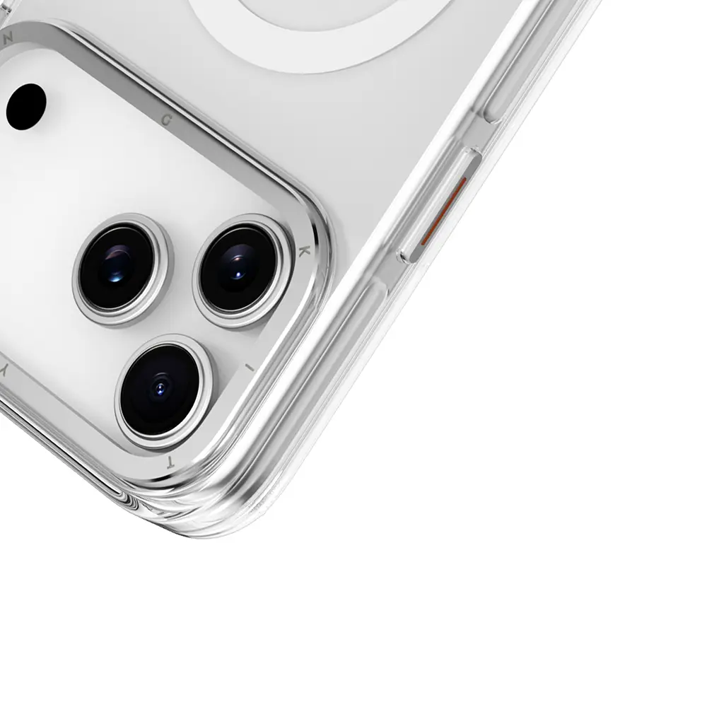 iPhone 17 Pro MagSafe Uyumlu Şeffaf Kılıf - Youngkit Crystal Shield