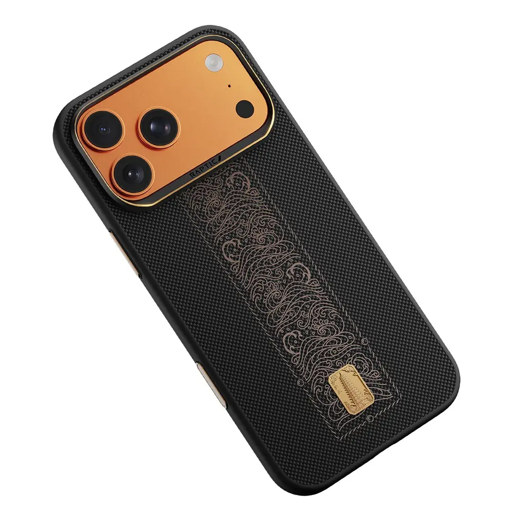 iPhone 17 Pro MagSafe Uyumlu Aramid Kılıf - Raptic Dual Rise