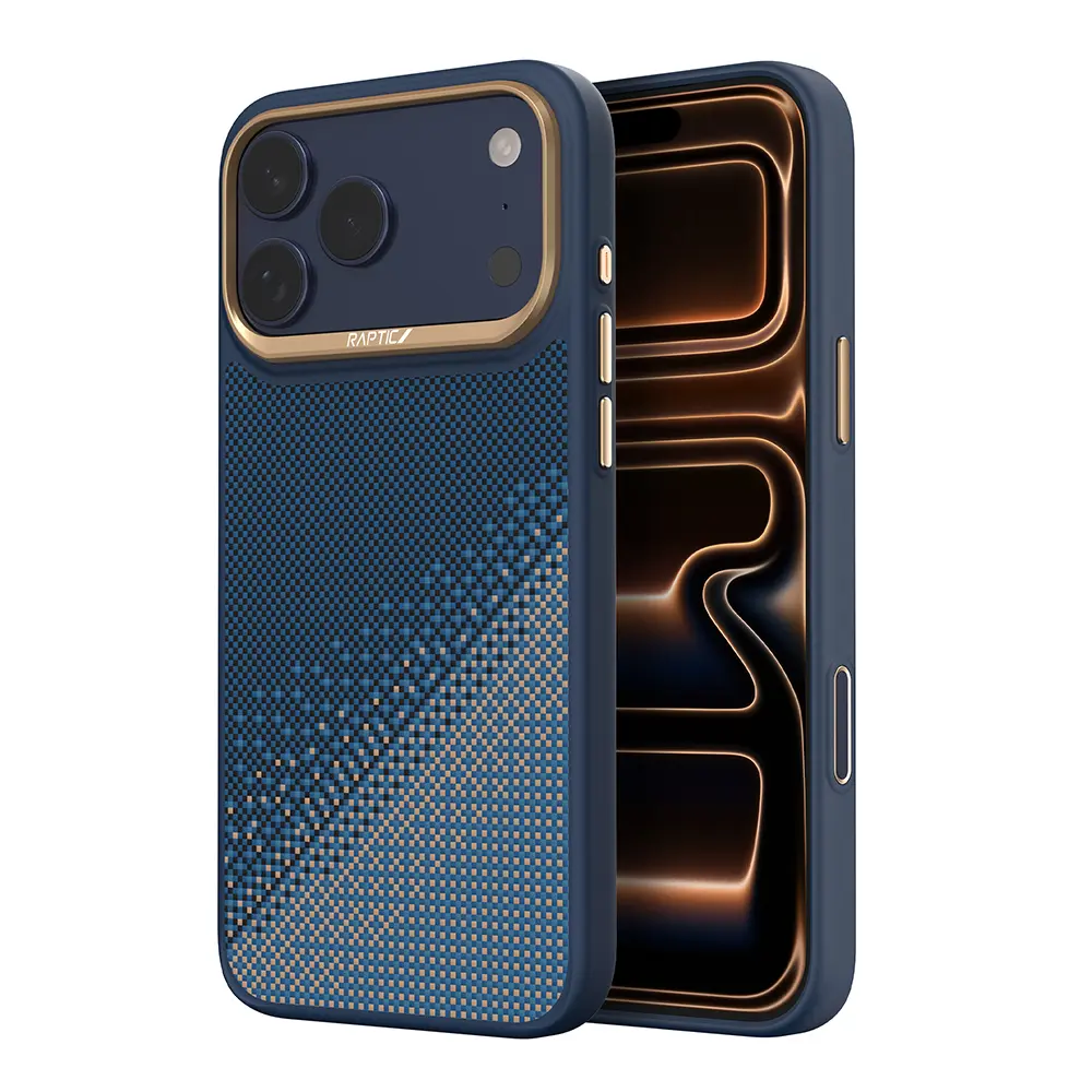 iPhone 17 Pro MagSafe Uyumlu Aramid Kılıf - Raptic Dual Serenity