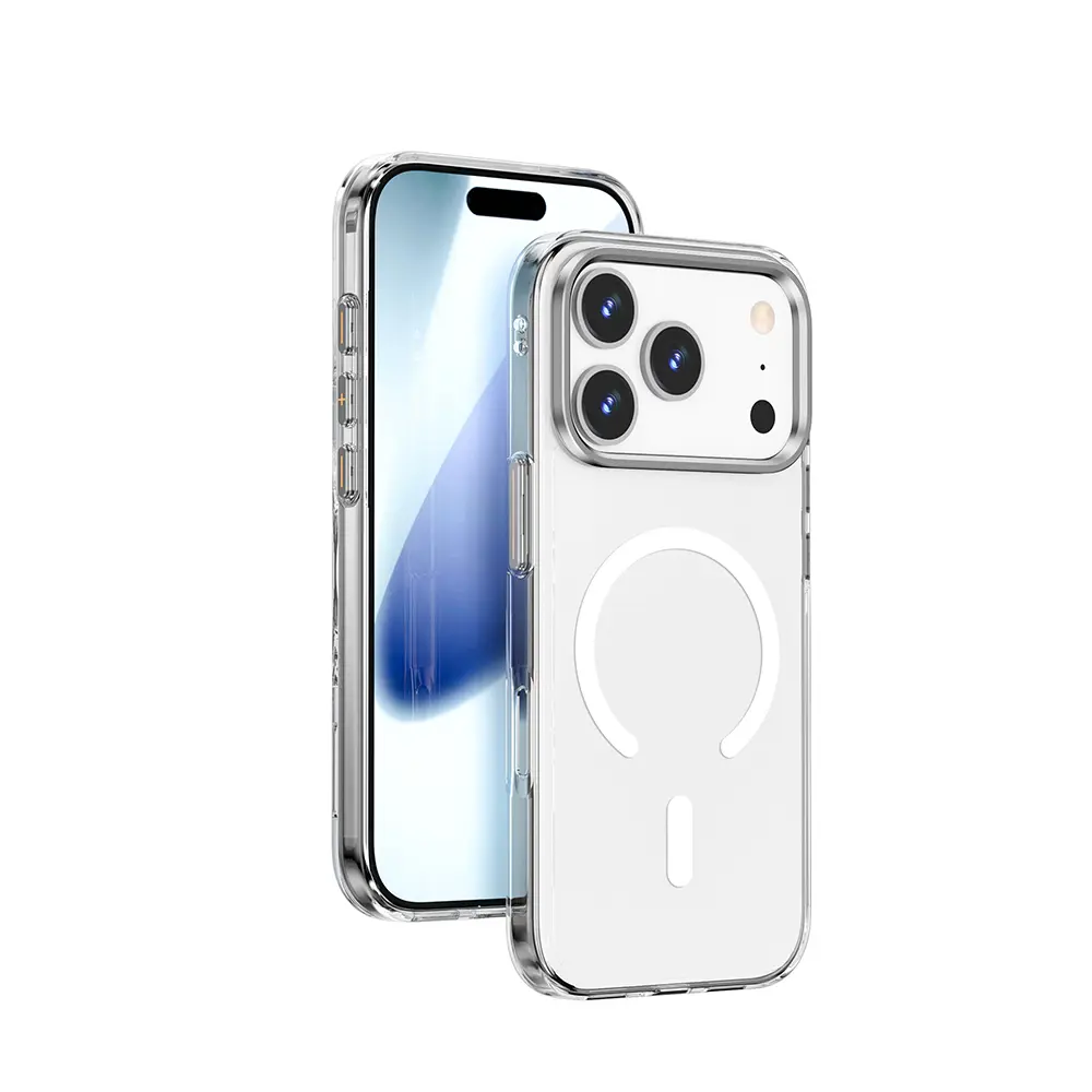 iPhone 17 Pro MagSafe Uyumlu Şeffaf Sert PC Kılıf - Wiwu YXK-208