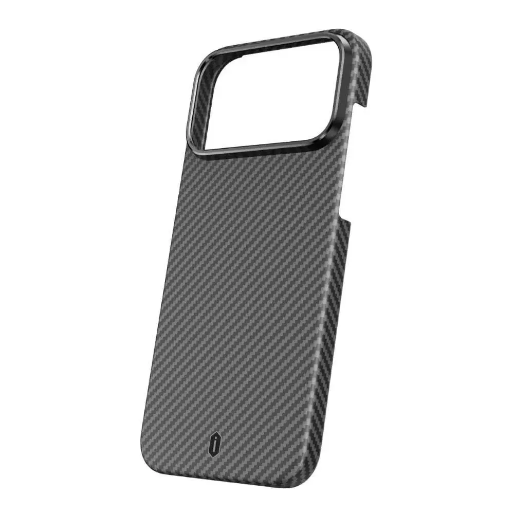 iPhone 17 Pro MagSafe Uyumlu Aramid Fiber Kılıf - Wiwu DCC-206 Aramid Air