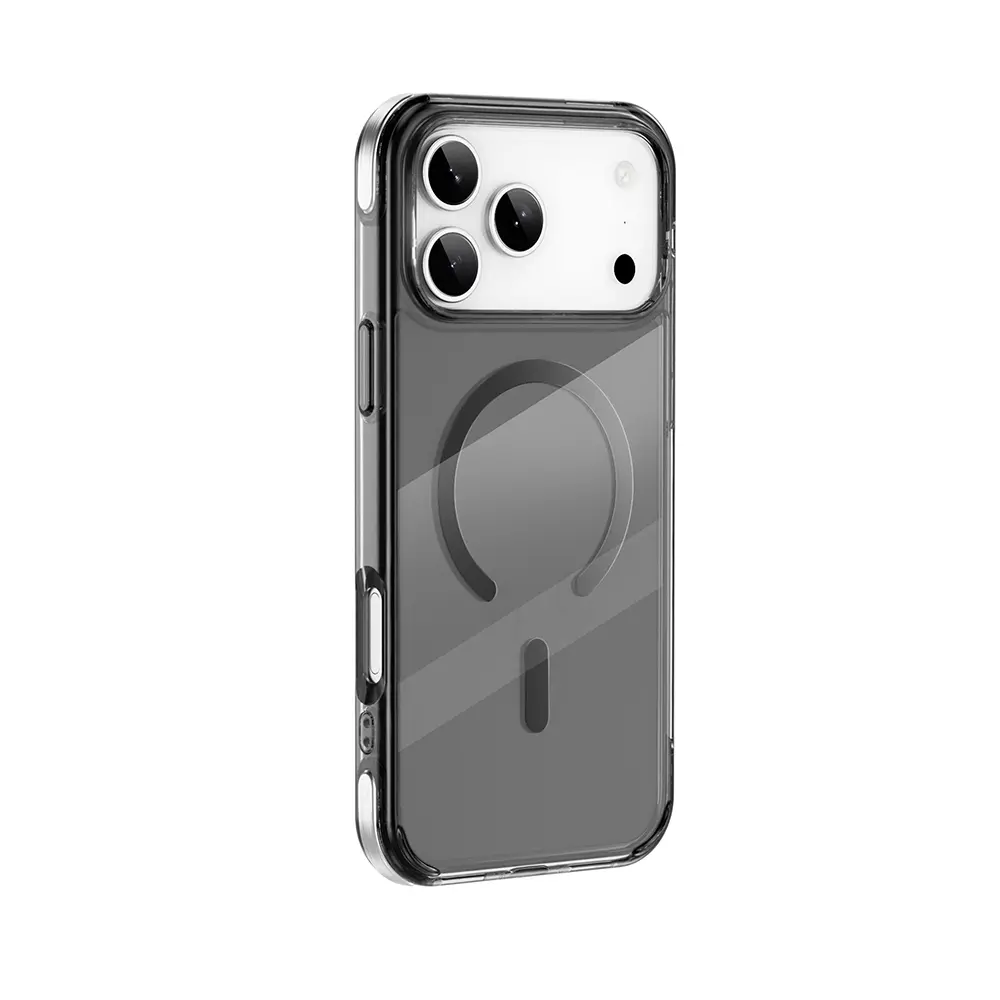 iPhone 17 Pro MagSafe Uyumlu Şeffaf Kılıf - Wiwu Titanium Pro
