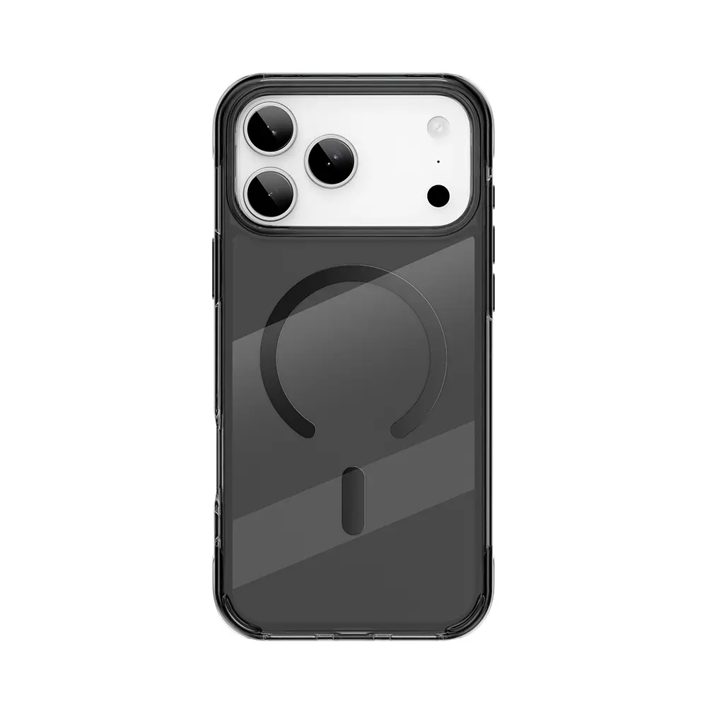 iPhone 17 Pro MagSafe Uyumlu Şeffaf Kılıf - Wiwu Titanium Pro