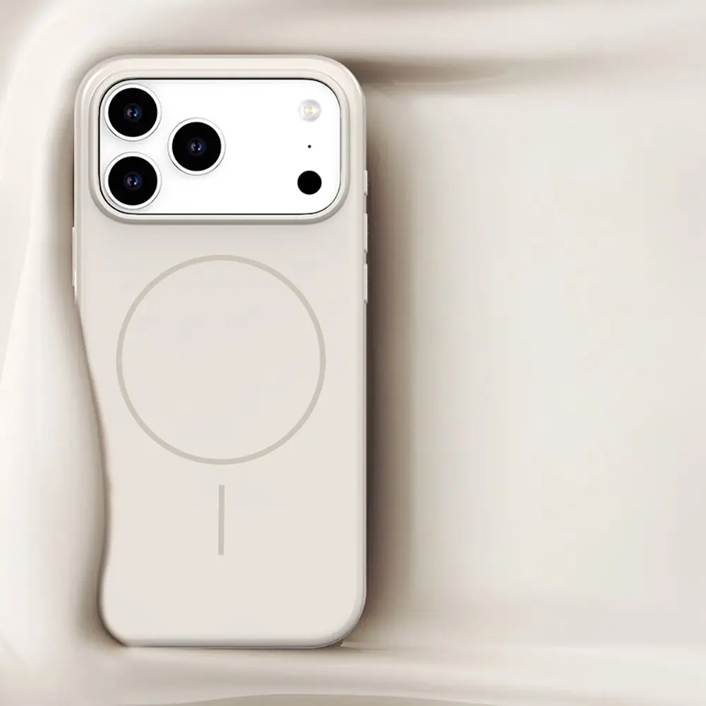 iPhone 17 Pro MagSafe Uyumlu Şeffaf Olmayan Mat Kılıf - Wlons Liza