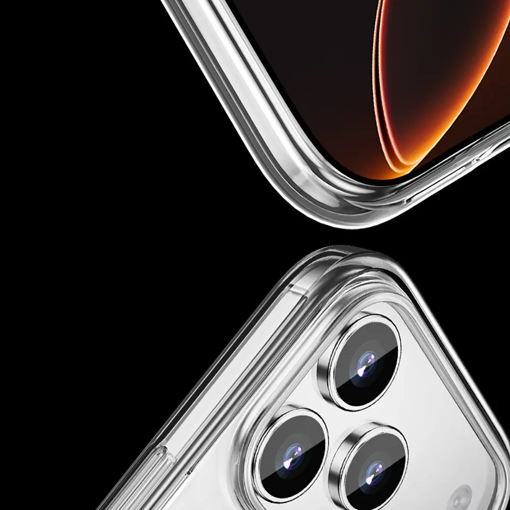iPhone 17 Pro MagSafe Uyumlu Şeffaf Sert PC Kılıf - Wlons Pita