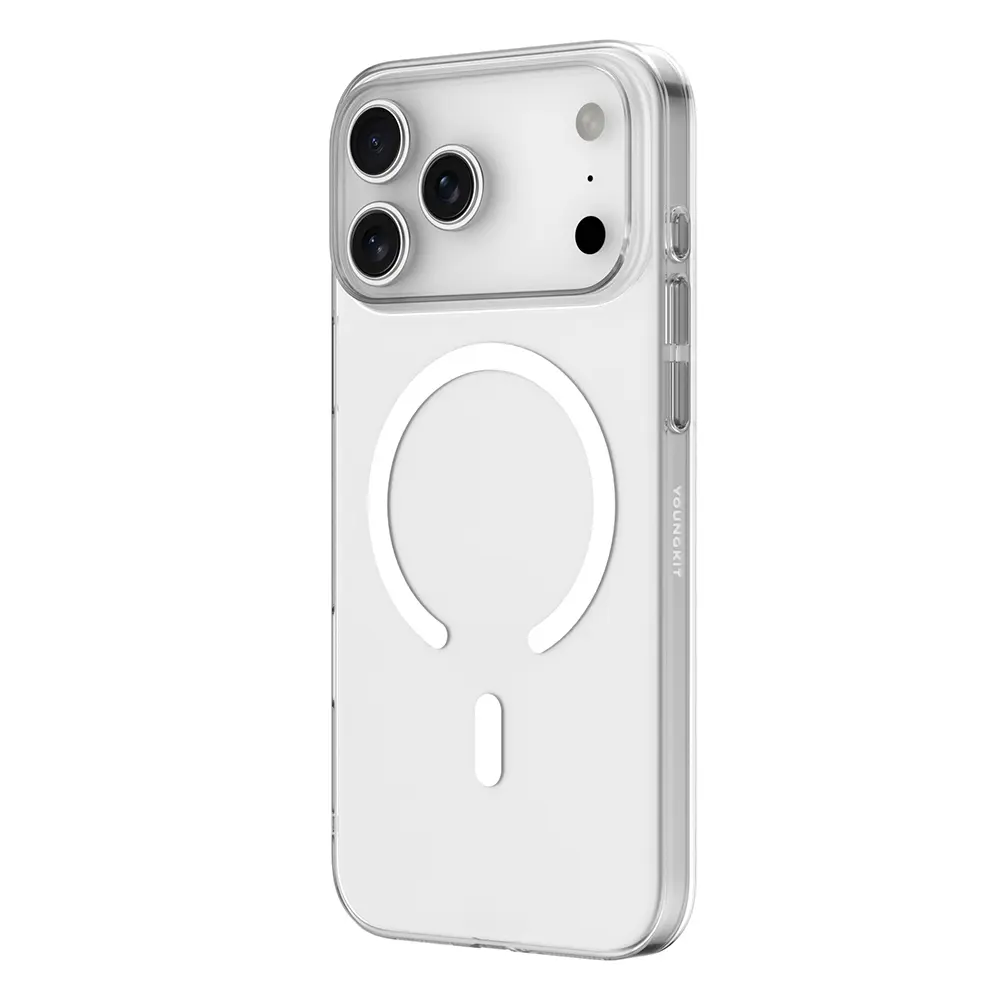 iPhone 17 Pro MagSafe Uyumlu Şeffaf Kılıf - Youngkit High Definition