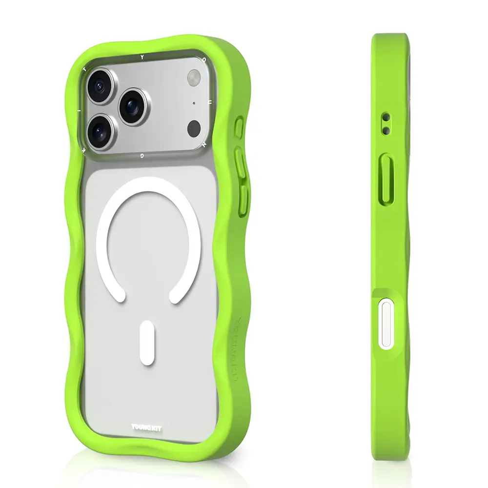 iPhone 17 Pro MagSafe Uyumlu Modüler Kılıf - Youngkit Wave Matte