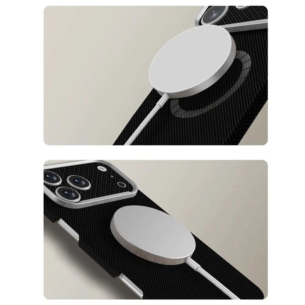 iPhone 17 Pro MagSafe Uyumlu Sert PC Kılıf - Zore Paris Zerre