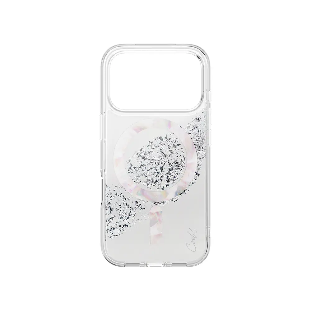 iPhone 17 Pro MagSafe Uyumlu Şeffaf Kılıf - Coehl Crystelle