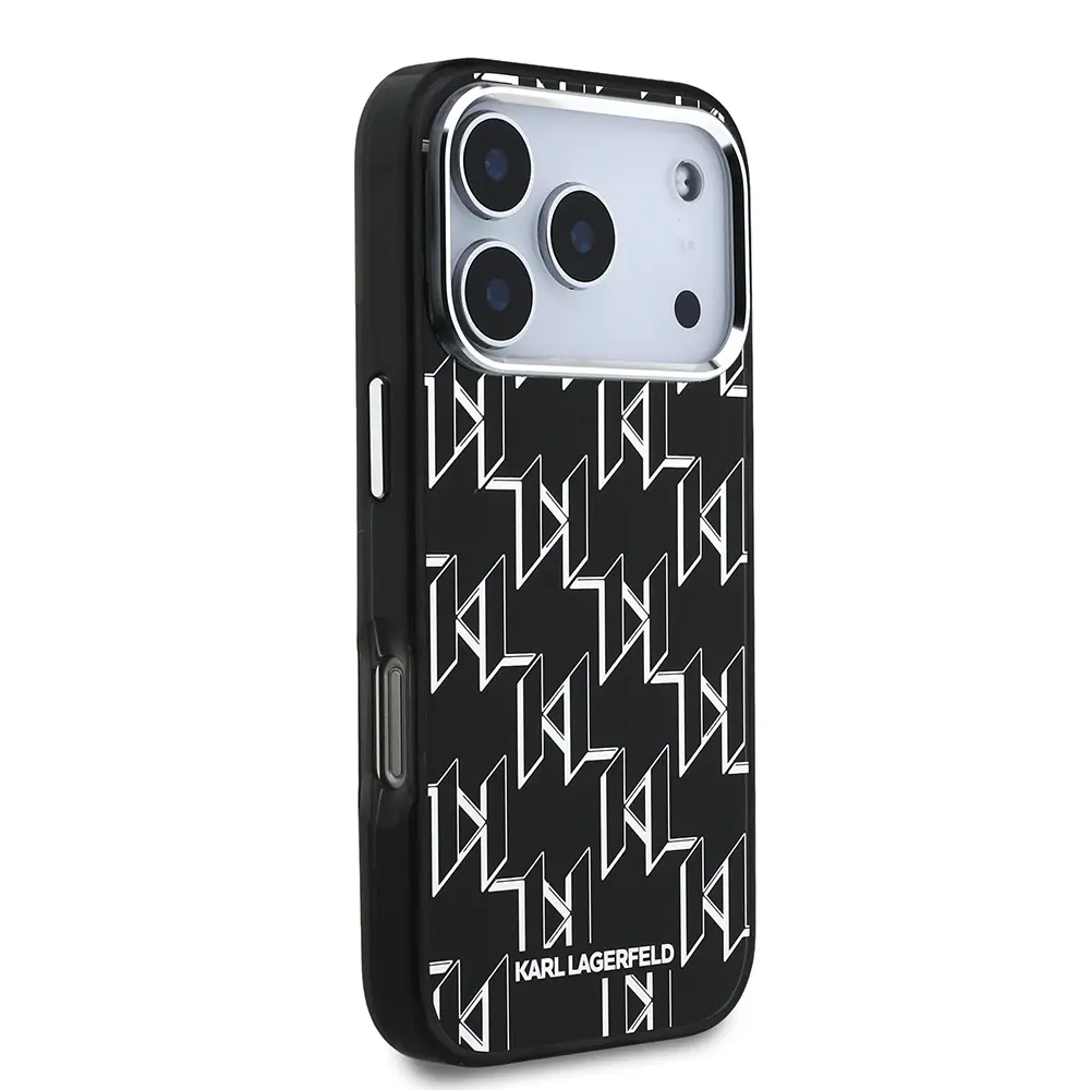 iPhone 17 Pro MagSafe Uyumlu Kılıf - Karl Lagerfeld Monogram