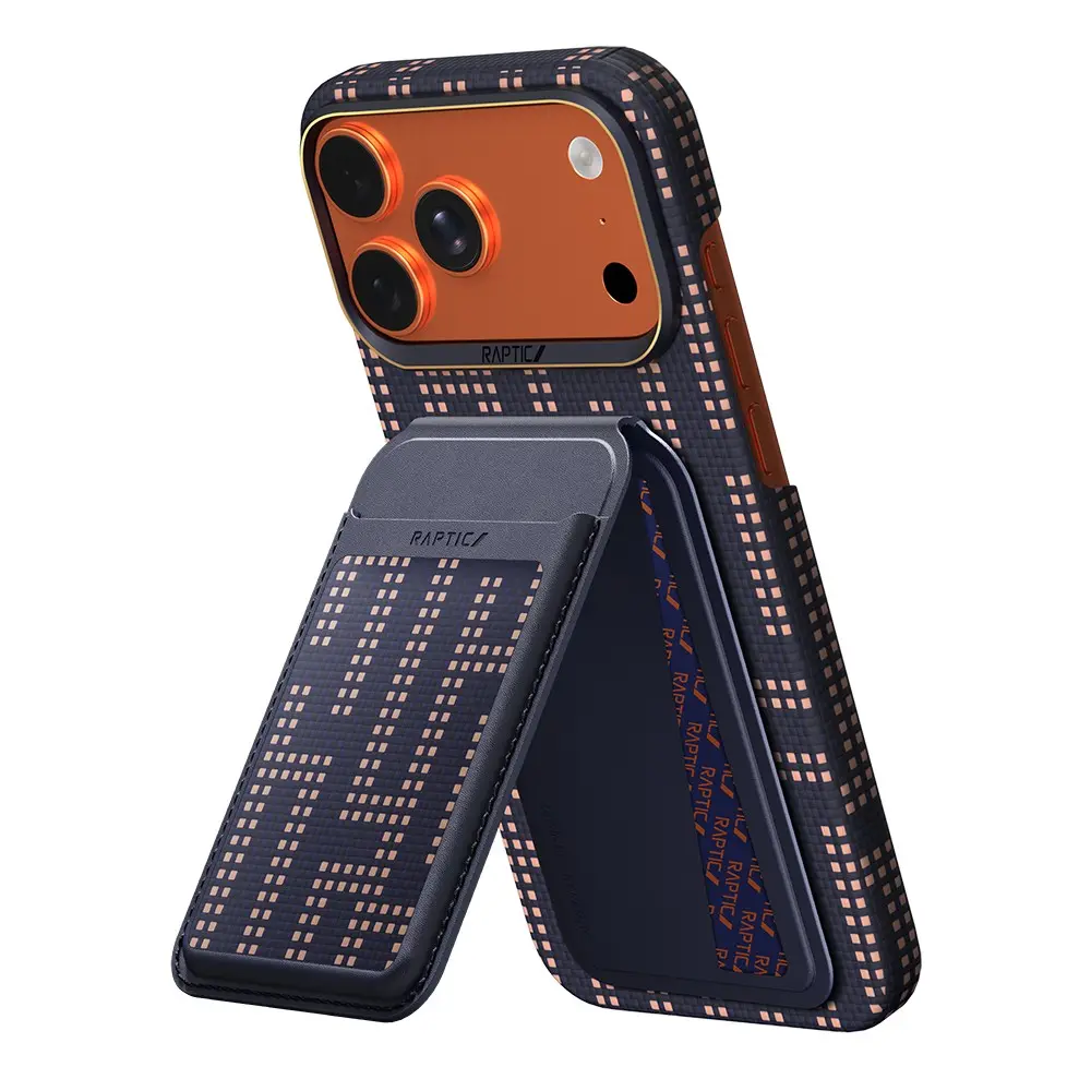 iPhone 17 Pro Manyetik Kartlık Kılıf - Raptic 2in1 Bundle Kit