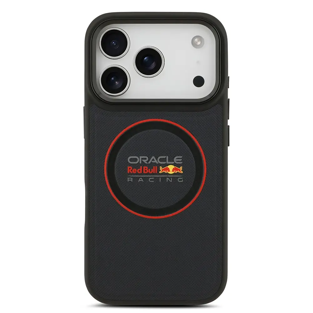 iPhone 17 Pro MagSafe Uyumlu PU Deri Kılıf - Redbull Lisanslı