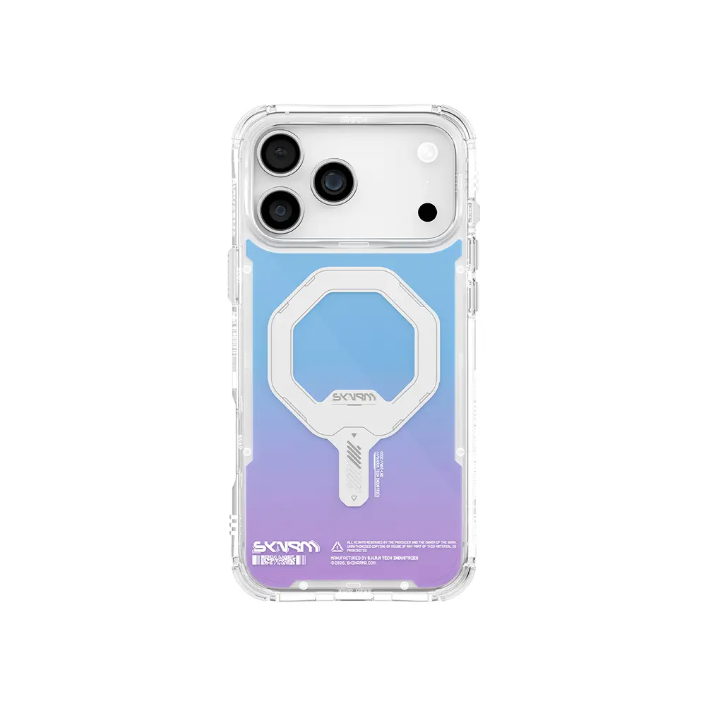 iPhone 17 Pro MagSafe Uyumlu Holografik Kılıf - Skinarma MYST