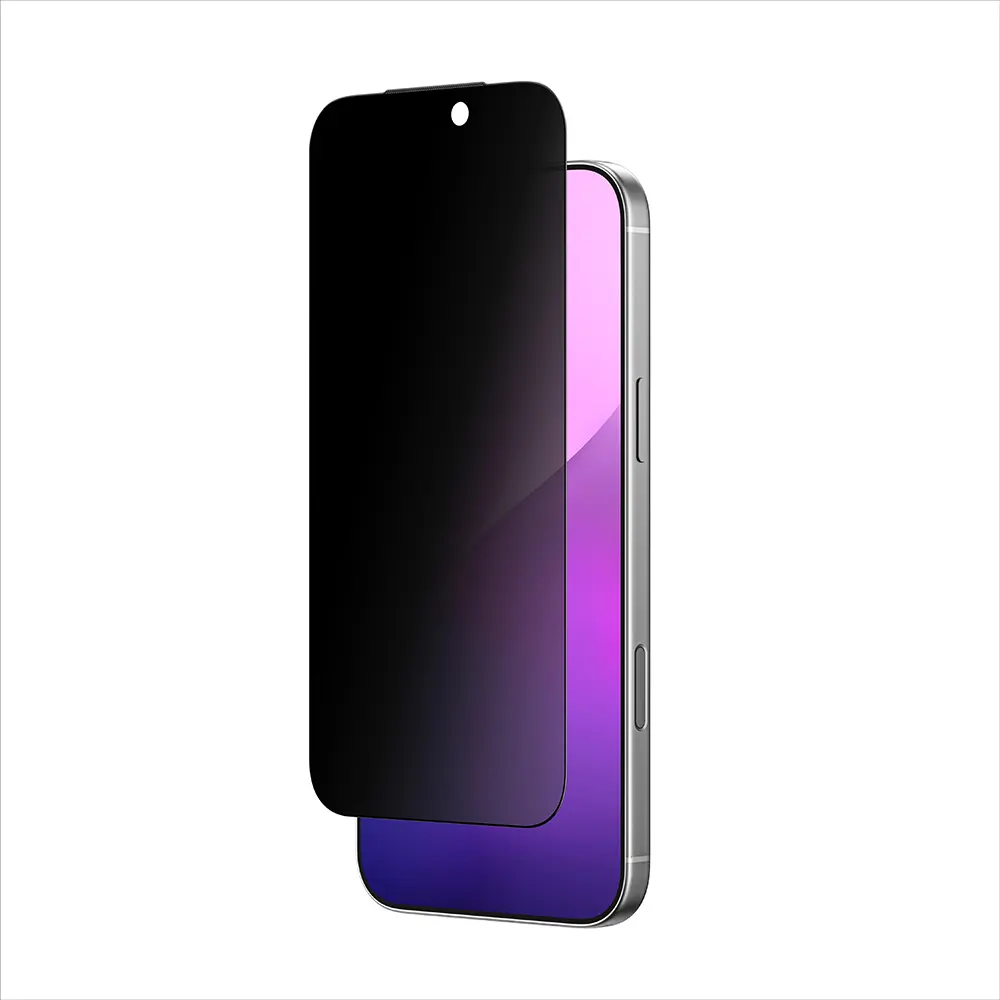 iPhone 17 Pro Max Amazingthing Titan Privacy Temperli Cam Ekran Koruyucu