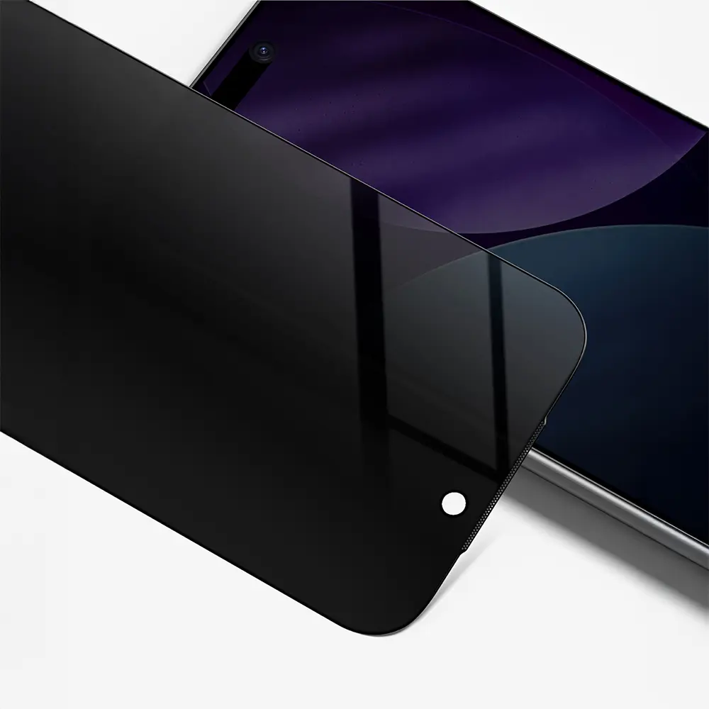 iPhone 17 Pro Max Amazingthing Titan Privacy Temperli Cam Ekran Koruyucu