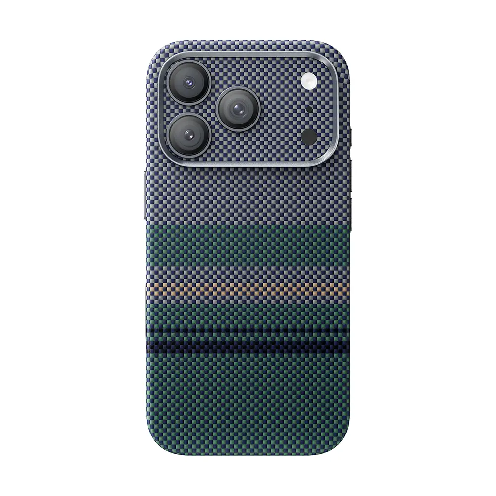 iPhone 17 Pro Max Kevlar Kamera Lens Koruyucu - Benks ArmorWarrior Aurora