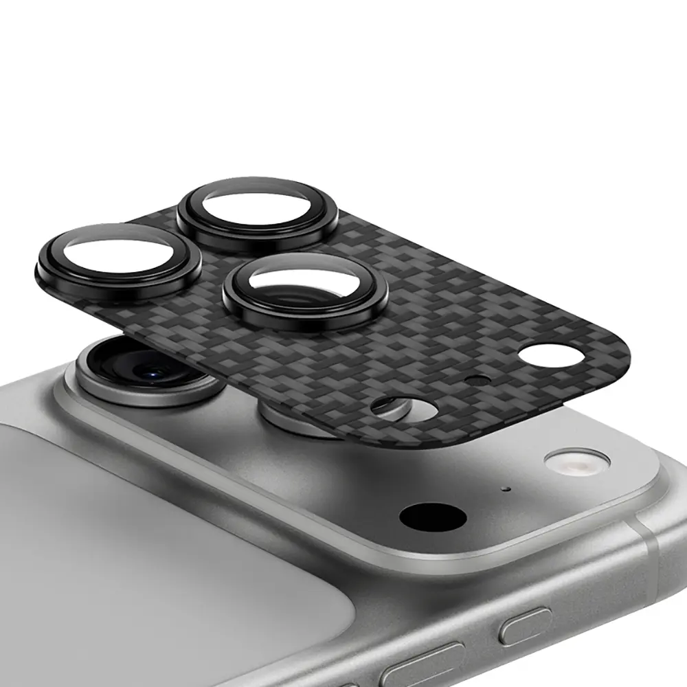 iPhone 17 Pro Max Kevlar Kamera Lens Koruyucu - Benks ArmorWarrior ArmorGrid