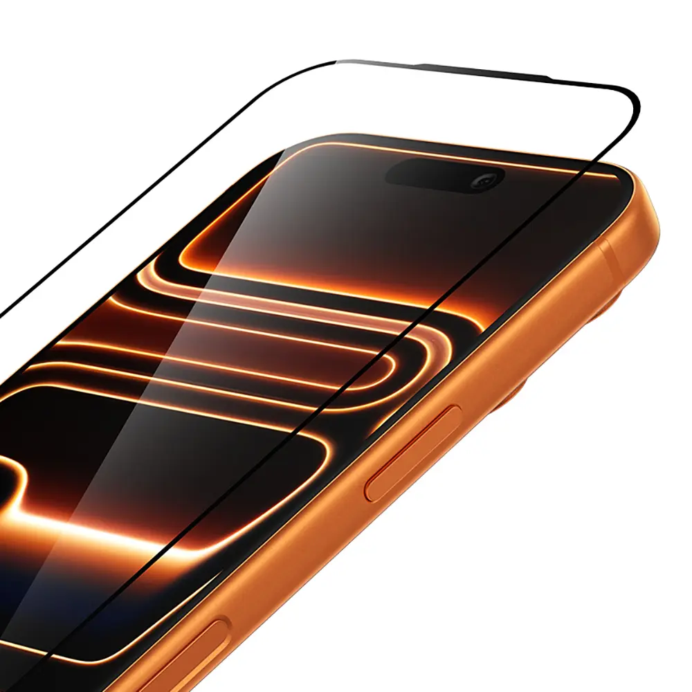 iPhone 17 Pro Max Safir Cam Ekran Koruyucu - Benks Glass Warrior 2.0 EZFita