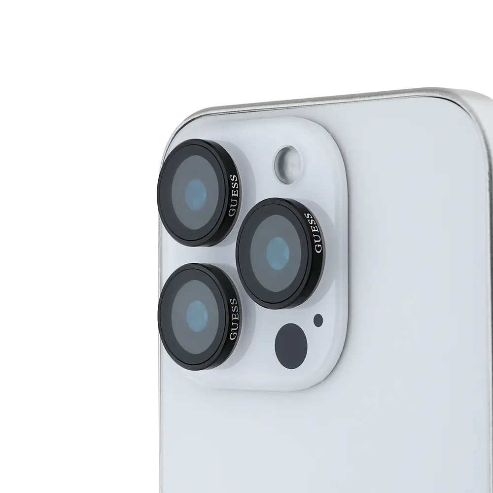 iPhone 17 Pro Max Metal Kamera Lens Koruyucu - Guess Lisanslı