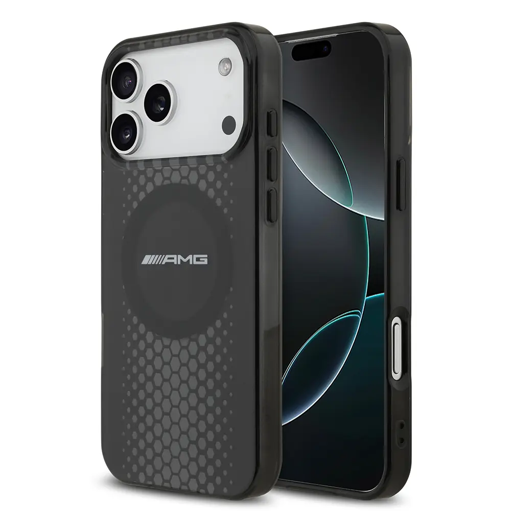 iPhone 17 Pro Max Çift Katmanlı Petek Desenli Kılıf - AMG Lisanslı