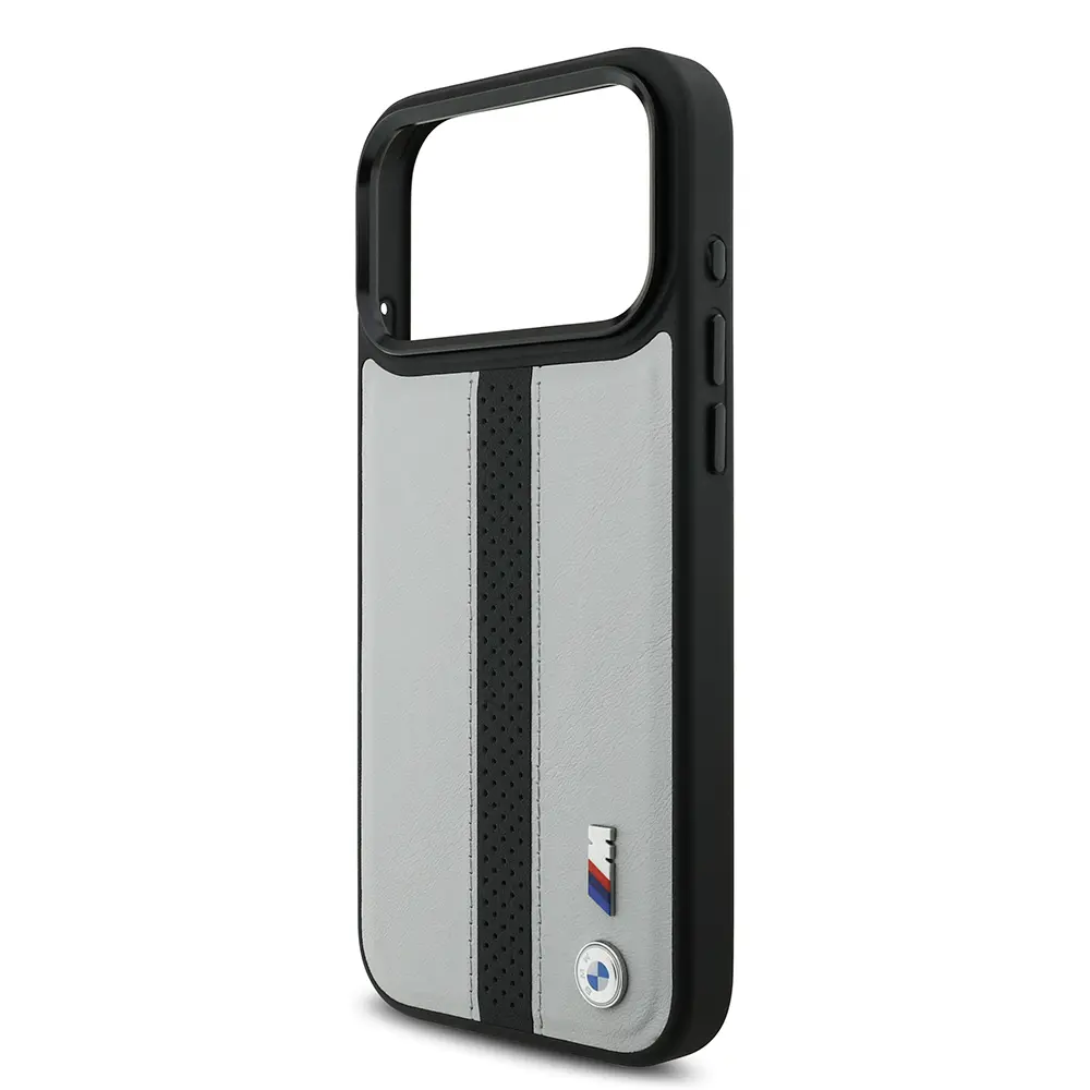iPhone 17 Pro Max MagSafe Uyumlu Deri Kılıf - BMW Lisanslı